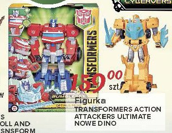 Transformers action attackers ultimate Hasbro promocja