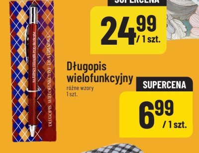 Długopis wielofunkcyjny różne wzory POLOmarket promocja w POLOmarket