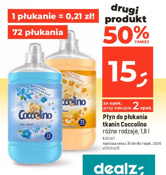 P艂yn do p艂ukania orange rush Coccolino creations promocja
