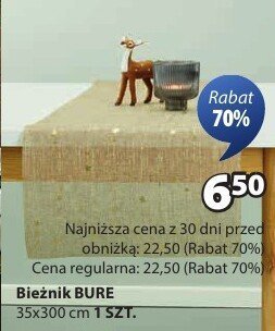 Bieżnik BURE promocja w Jysk