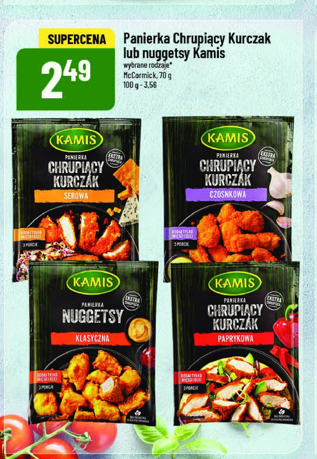 Panierka nuggetsy klasyczna Kamis promocja w POLOmarket