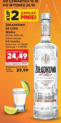 Wódka Żołądkowa De Luxe 0,5l promocja
