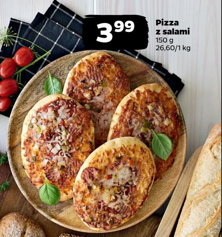 Pizza z salami promocja