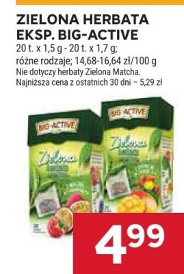 Herbata zielona  promocja w Stokrotka