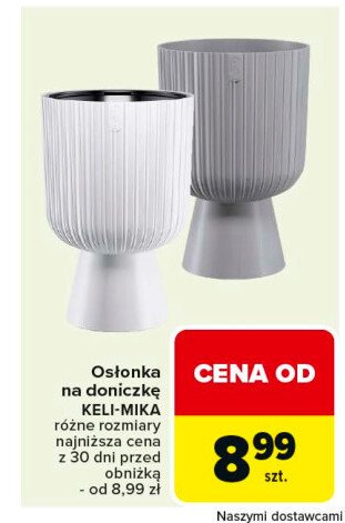 Osłonka plastikowa keli mika petit biała promocja w Carrefour Market