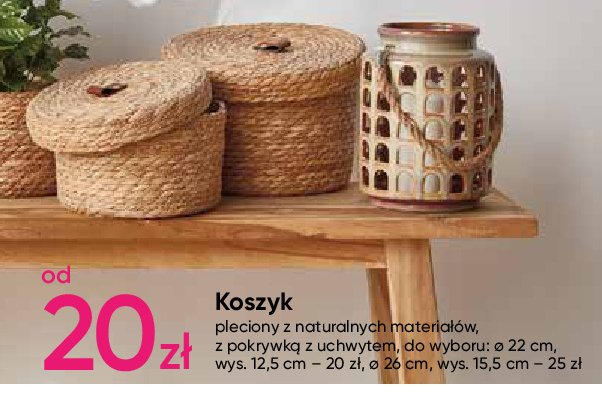 Koszyk 22 cm promocja