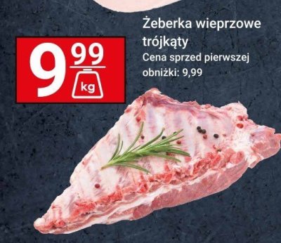 Żeberka wieprzowe trójkąty promocja w Hitpol