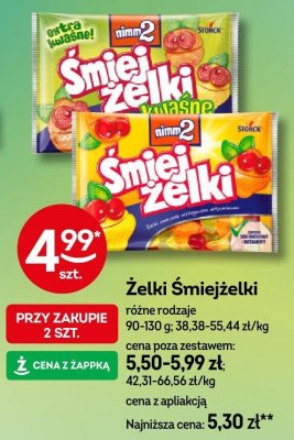 Żelki Śmiejżelki różne rodzaje promocja w Żabka