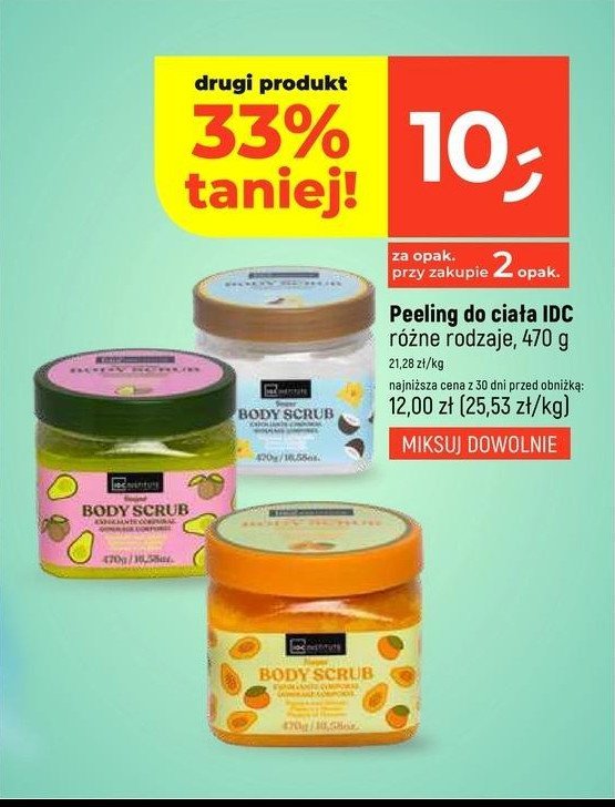 Peeling do ciała awokado Idc institute promocja