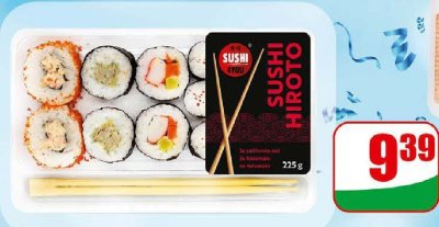 Sushi 2 rodzaje promocja w Dino