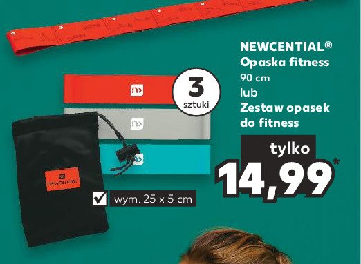 Opaska fitness 90 cm Newcential promocja