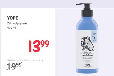 Żel pod prysznic strawberry & mint Be beauty care promocja w Rossmann