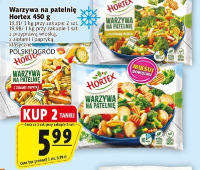 Warzywa na patelnię Hortex 450 g POLSKI OGRÓD promocja w Prim Market