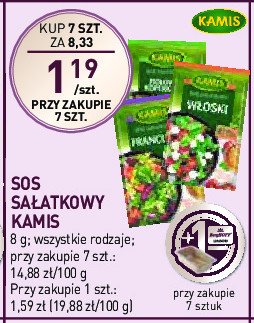 Sos sałatkowy włoski Kamis promocja