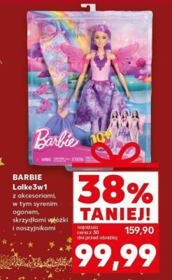Lalka 3w1 z akcesoriami, promocja w Kaufland