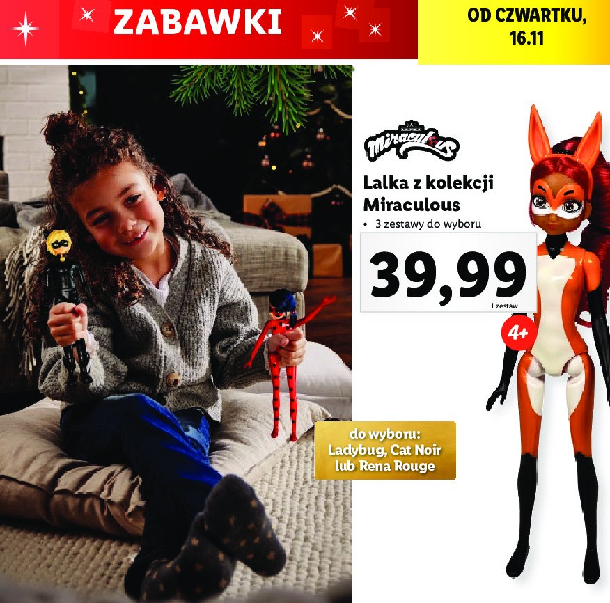 Lalka miraculous ladybug promocja