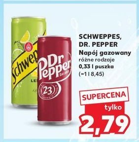 Napój Dr pepper promocja