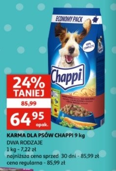 Karma dla psa wołowina Chappi promocja