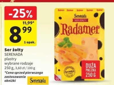 Ser promocja w Intermarche