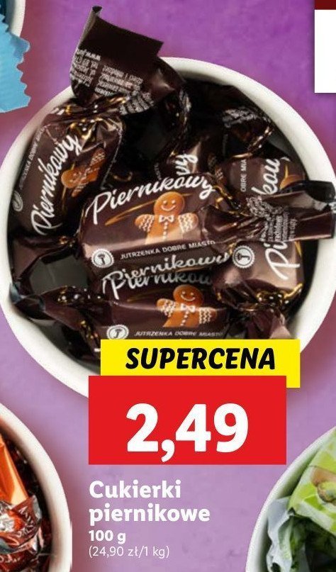 Cukierki piernikowe promocja