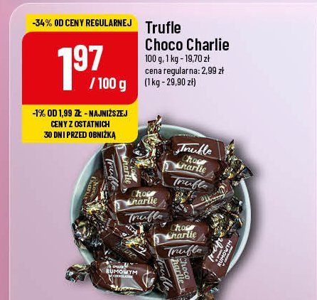 Trufle Choco charlie promocja