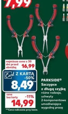 Szczypce telefoniczne Parkside promocja