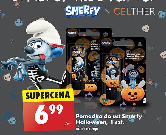 Pomadka do ust smerfy halloween promocja