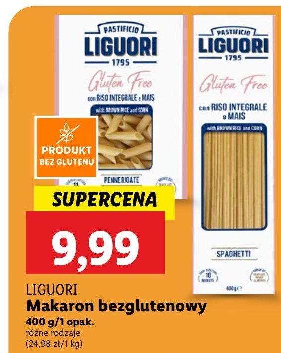 Makaron spaghetti Pastificio liguori promocja