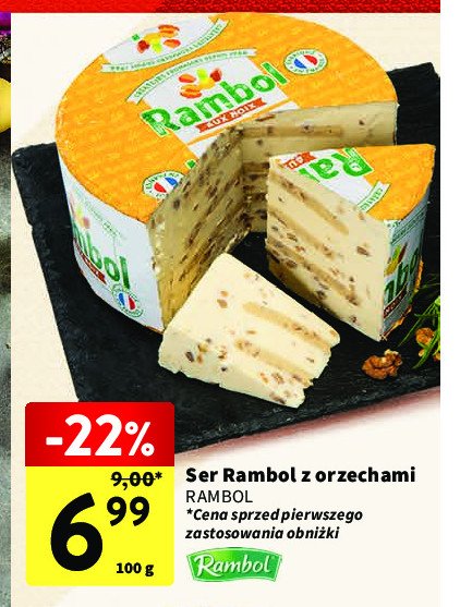 Ser z orzechami włoskimi Rambol promocja