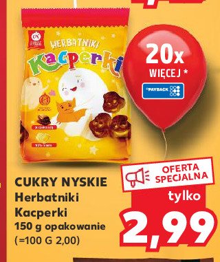 Herbatniki kacperki Cukry nyskie promocja