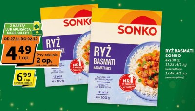 Ryż basmati Sonko promocja w ABC
