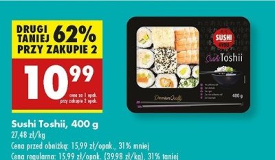 Sushi Toshii - Sushi 4you (Biedronka) promocja