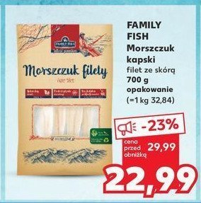 Morszczuk kapski Family fish promocja