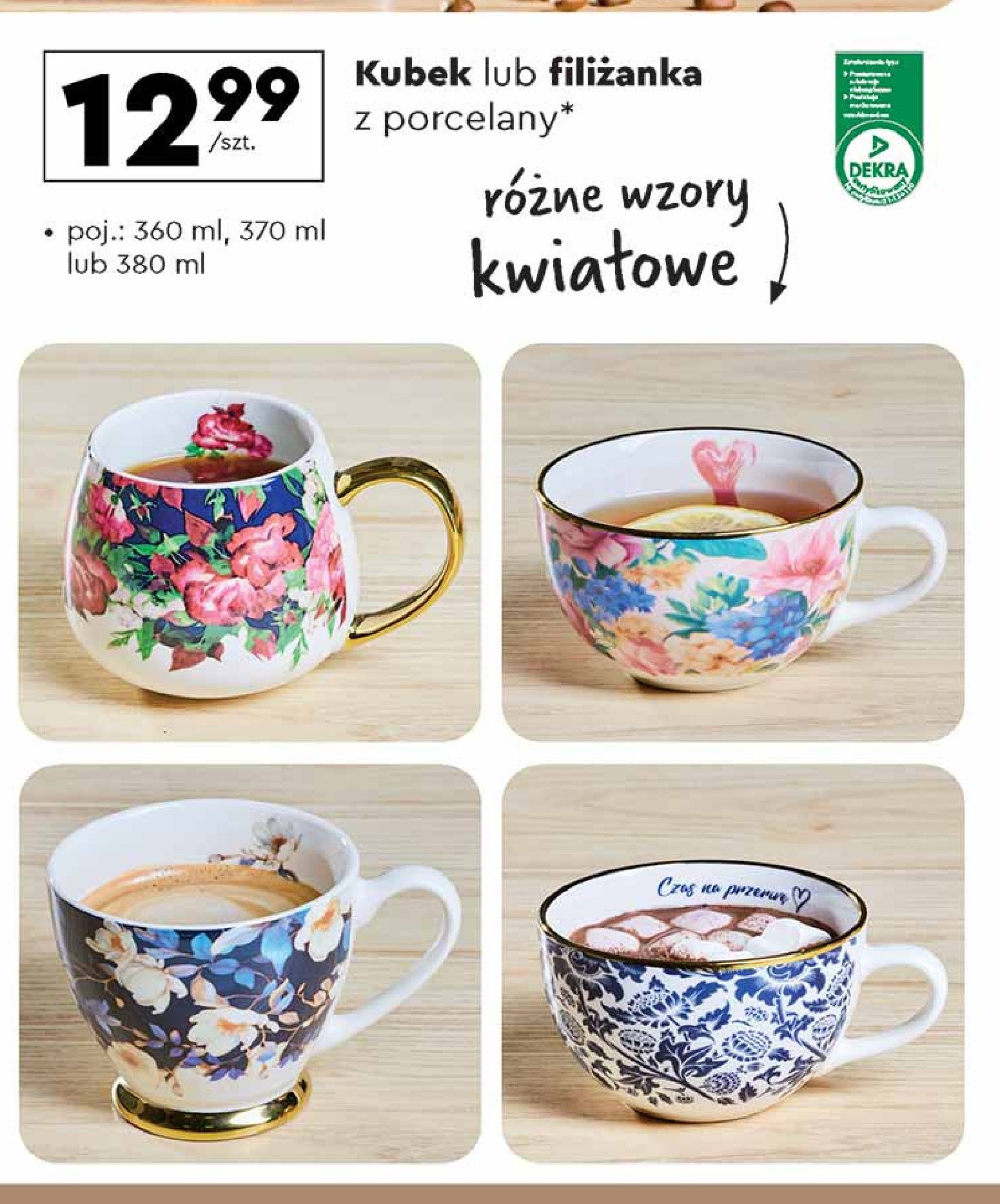 Filiżanka porcelanowa promocja