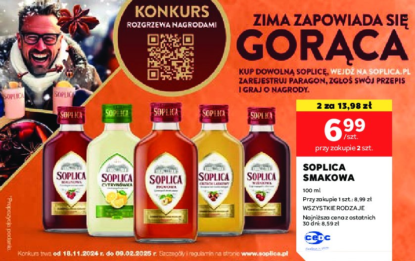 Wódka Soplica cytrynówka promocja w Stokrotka