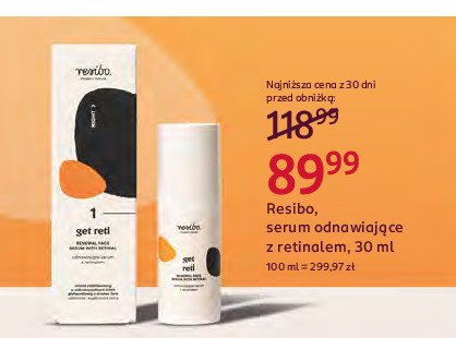 Serum get reti Resibo promocja w Rossmann