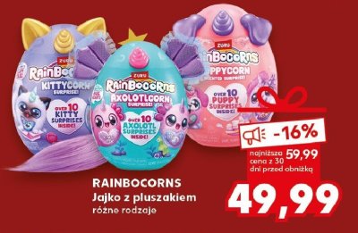 Jajko z pluszakiem, różne rodzaje promocja w Kaufland