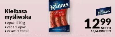 Kiełbasa myśliwska promocja w Makro