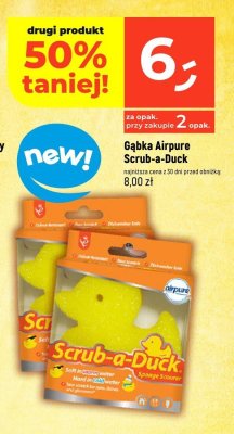 Gąbka Airpure Scrub-a-Duck promocja w Dealz