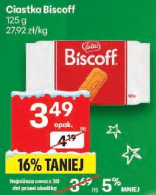 Ciastka Biscoff promocja w Delikatesy Centrum