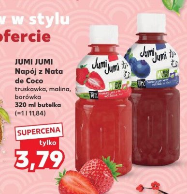 Napój z nata de coco truskawka, malina, borówka promocja w Kaufland