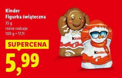Figurka świąteczna promocja w Lidl