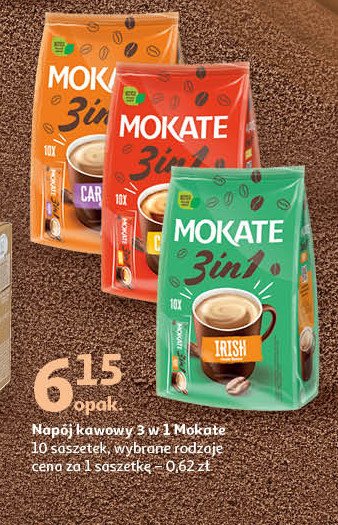 Kawa Mokate 3in1 caramel promocja