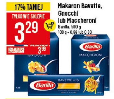 Makaron bavette no 13 Barilla promocja