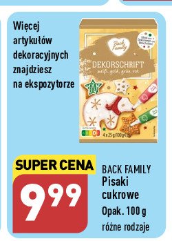 Pisaki cukrowe promocja w Biedronka