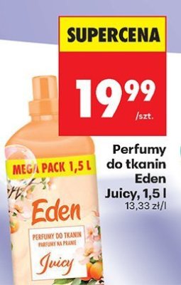 Perfumy do tkanin Eden Juicy, 1,5 l promocja w Biedronka