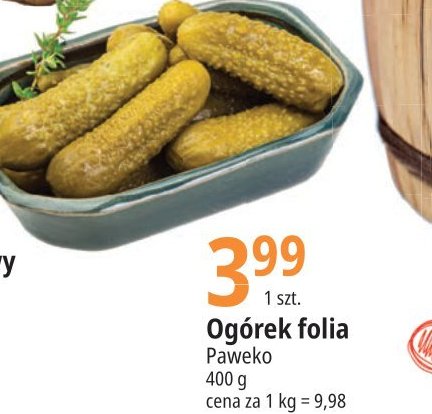 Og贸rki kwaszone PAWEKO promocja
