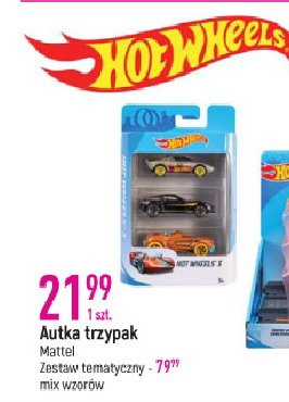 Zestaw tematyczny hot wheels Mattel promocja
