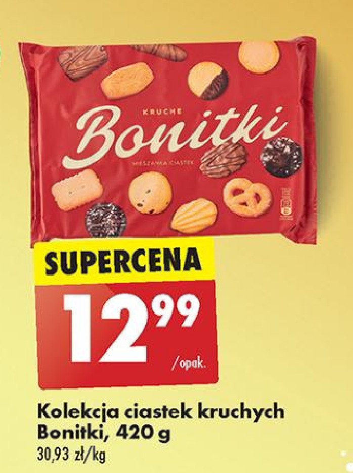 Mieszanka ciastek Bonitki promocja w Biedronka