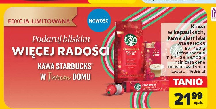 Kawa karmelowa promocja